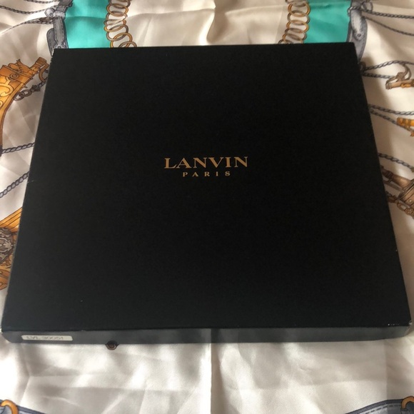 LANVIN PARIS 3 handkerchief - Picture 2 of 6